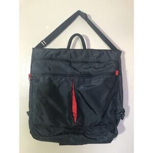 Vintage Sears Free Spirit Luggage 44”x 24” and Fold To 24” Garment Suit Bag Used